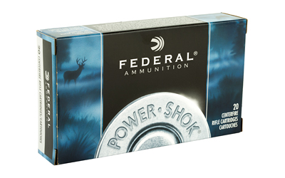 FEDERAL POWER-SHOK 25-06 117GR SP 20RD 10BX/CS - for sale