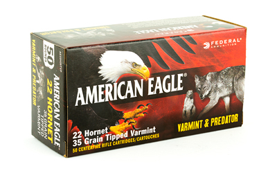 FED AM EAGLE V&P 22HRN 35GR 50/500 - for sale