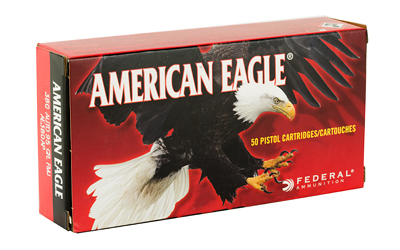 FEDERAL AE 380 ACP 95GR FMJ-RN 50RD 20BX/CS - for sale