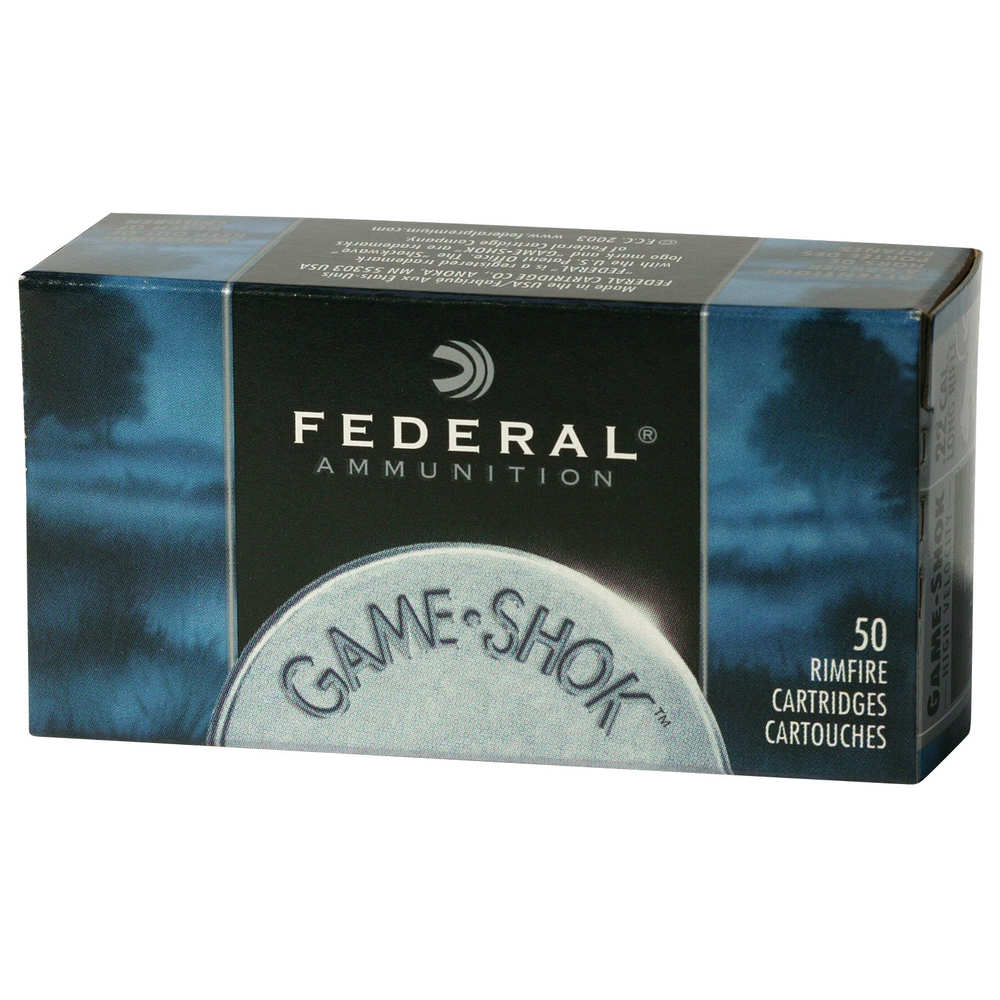 FEDERAL 22 WMR 1530FPS 50GR JHP 50RD 60BX/CS - for sale