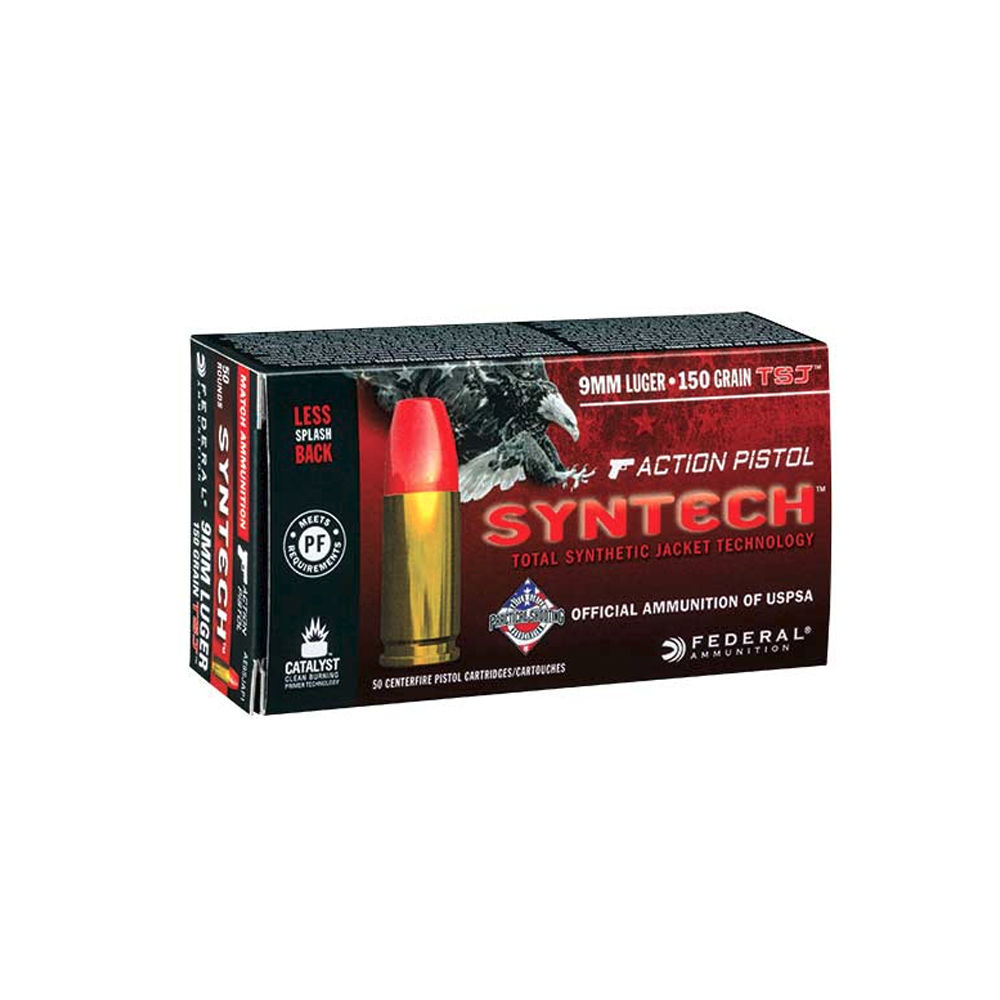 FED SYNTECH 9MM 150GR TSJ 50/500 - for sale