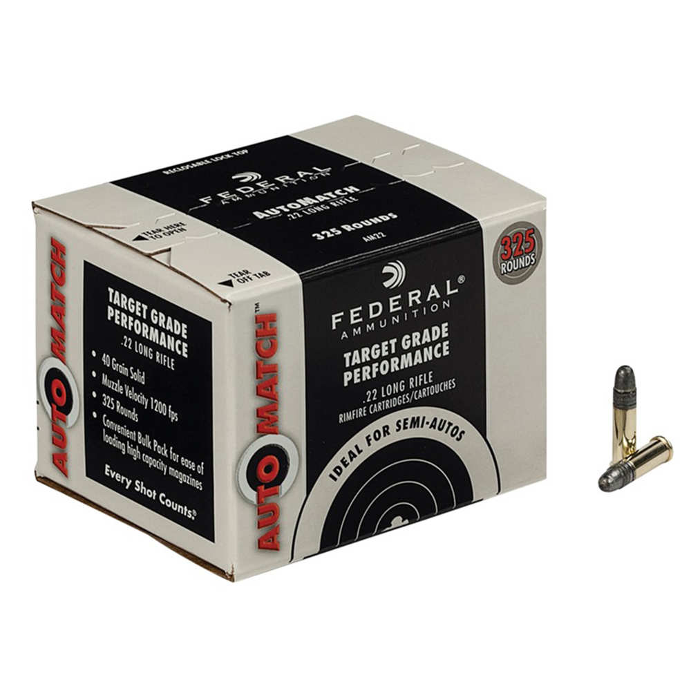 FED AUTO MTCH 22LR 40GR SLD 325/3250 - for sale