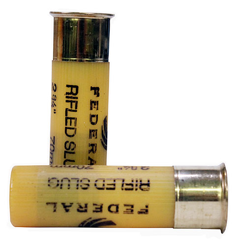 FEDERAL POWER SHOK 20GA 2.75" 4/5OZ RIFLED SLUG 5RD 50BX/CS - for sale