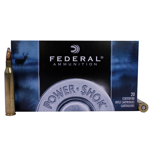 FEDERAL POWER-SHOK 25-06 117GR SP 20RD 10BX/CS - for sale