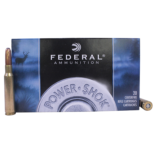 FEDERAL POWER-SHOK 7X57MM MAUSER 175GR SP 20RD 10BX/CS - for sale