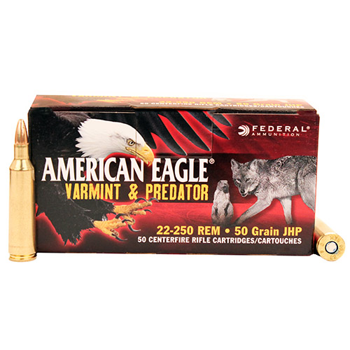 FED AM EAGLE V&P 22-250 50GR 50/250 - for sale