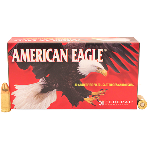 FED AM EAGLE 9MM 115GR FMJ 50/1000 - for sale