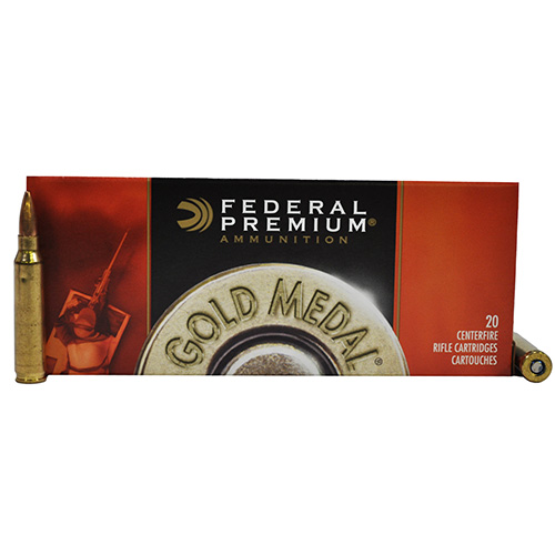 FEDERAL GOLD MEDAL 223 REM 77GR MATCHKING 20RD 10BX/CS - for sale