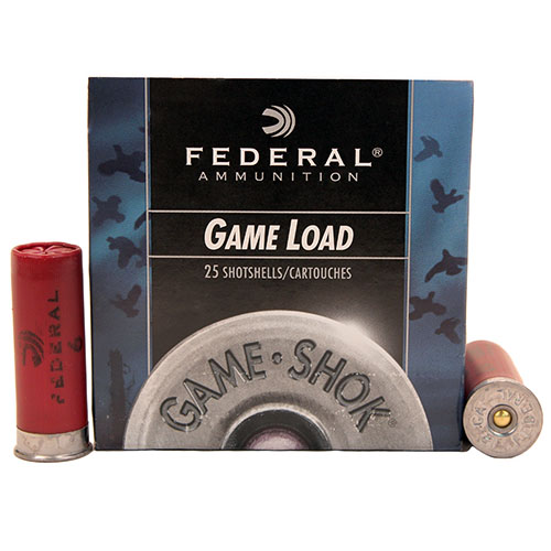FED GAME LOAD 12GA 2 3/4" #6 25/250 - for sale