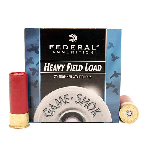 FEDERAL GAME SHOK 12GA 2.75" 1-1/4OZ #6 25RD 10BX/CS - for sale