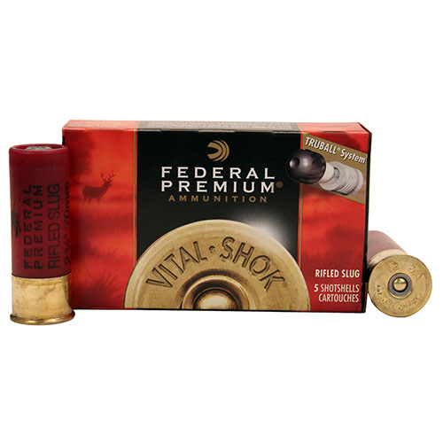 FEDERAL TRUBALL SLG 12GA 2.75" 1600FPS 1OZ 5RD 50BX/CS - for sale