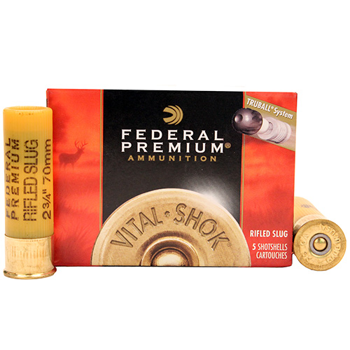 FEDERAL TRUBALL 20GA 2.75" 3/4OZ RIFLED SLUG 5RD 50BX/CS - for sale