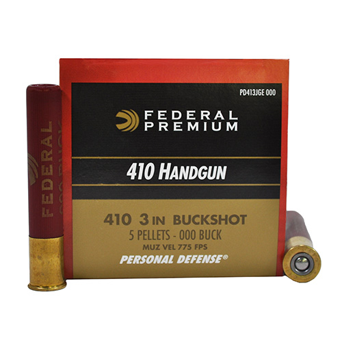 FEDERAL PREMIUM 410 3" 000BK 5 PELLET 20RD 10BX/CS - for sale