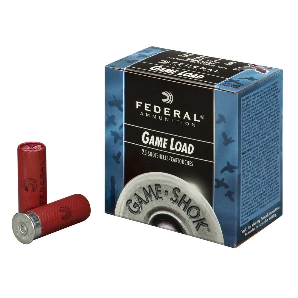 FED GAME LOAD 12GA 2 3/4" #6 25/250 - for sale