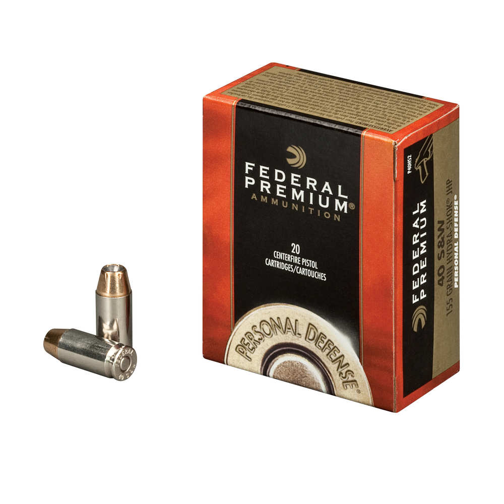 FED HYDRA-SHOK 40S&W 165GR 20/500 - for sale