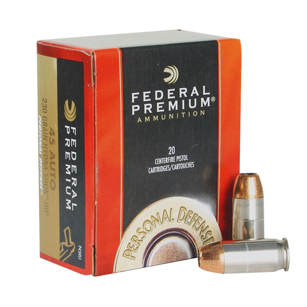 FED HYDRA-SHOK 45ACP 230GR HP 20/500 - for sale