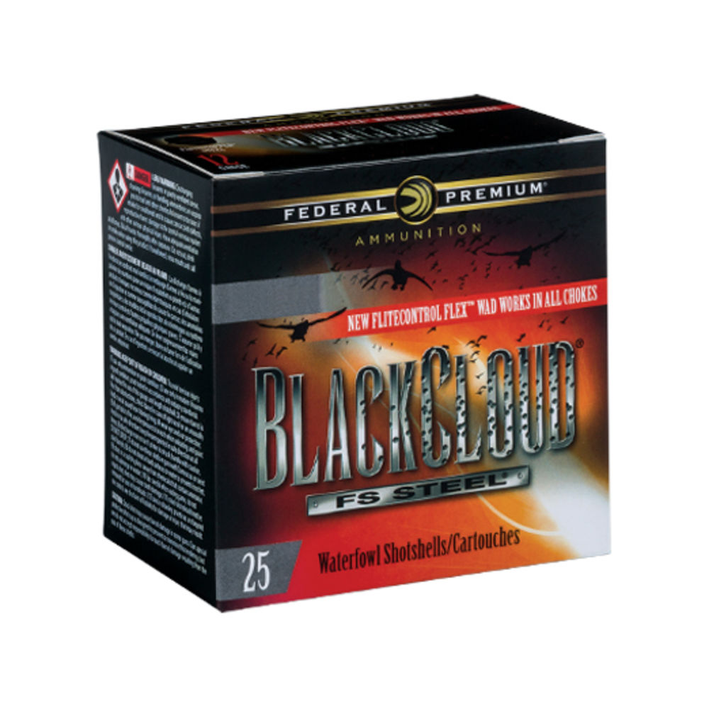 FEDERAL BLACK CLOUD 12GA 3.5" 1-1/2OZ #2 1500FPS 25RD 10BX/C - for sale