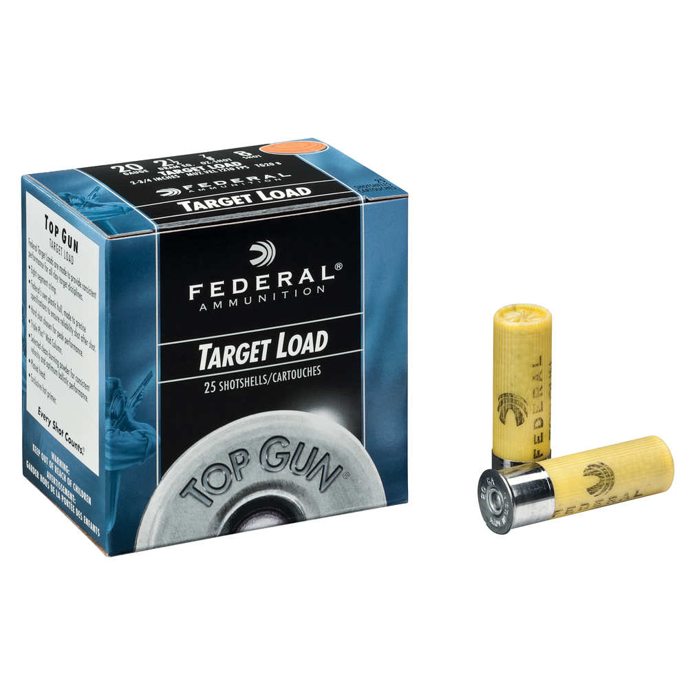 Federal - Top Gun - 20 Gauge 2.75" - TOP GUN 20GA 2.75 7/8OZ SZ 7.5 25RD/BX for sale