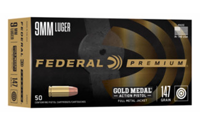 FED GLD MDL 40S&W 180GR FMJ 50/500 - for sale