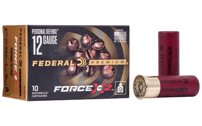 FEDERAL PREMIUM 12GA 2.75" 00 BUCK FORCE X2 10RD 5BX/CS - for sale