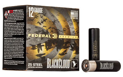 FEDERAL BLACK CLOUD 12GA 3.5" 1-1/2OZ #3 1500FPS 25RD 10BX/C - for sale