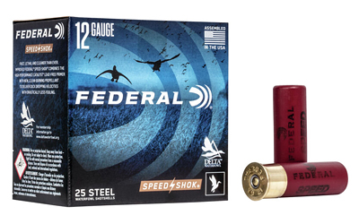 FEDERAL SPEED SHOK 12GA 3" #2 1450FPS 1.25OZ 25RD 10BX/CS - for sale