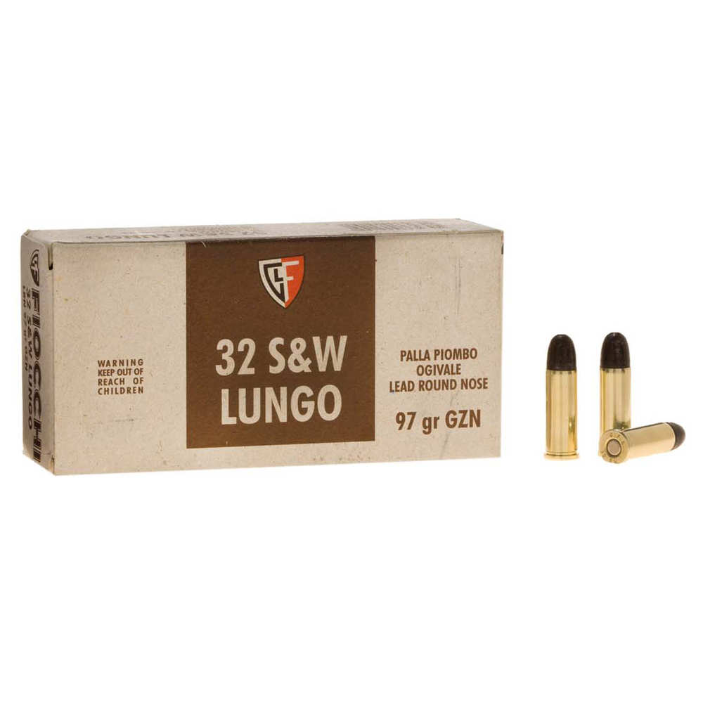 FIOCCHI 32 S&W LONG 97GR LEAD-FP 50RD 20BX/CS - for sale