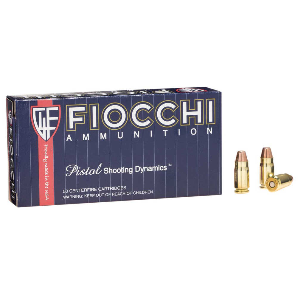 FIOCCHI 357 SIG ARMS 124GR FMJ 50RD 20BX/CS - for sale