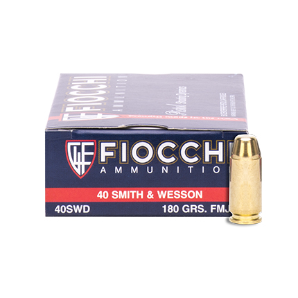 FIOCCHI 40SW 180GR FMJ 50/1000 - for sale