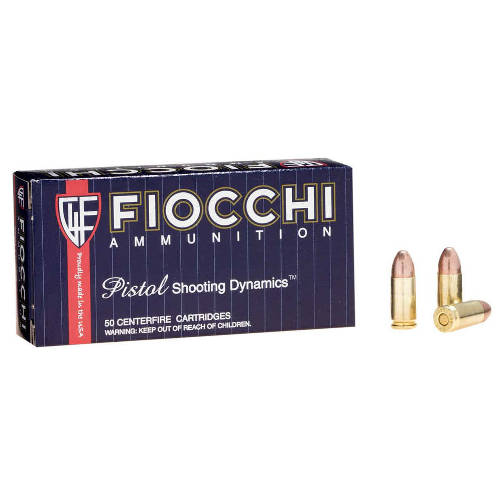 FIOCCHI 9MM 147GR FMJ 50/1000 - for sale