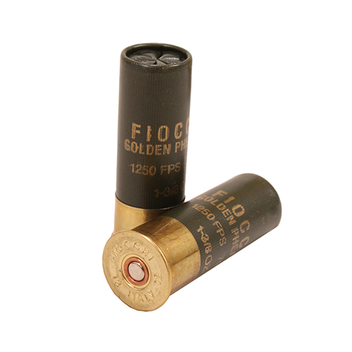 FIOCCHI GLDN PHSNT 12GA 2.75" 1250FPS 1-3/8 #5 25RD 10BX/CS - for sale