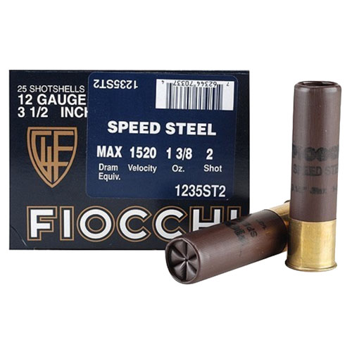 FIOCCHI FLYWAY 12GA 3.5" #2 1470FPS 1-3/8OZ 25RD 10BX/CS - for sale