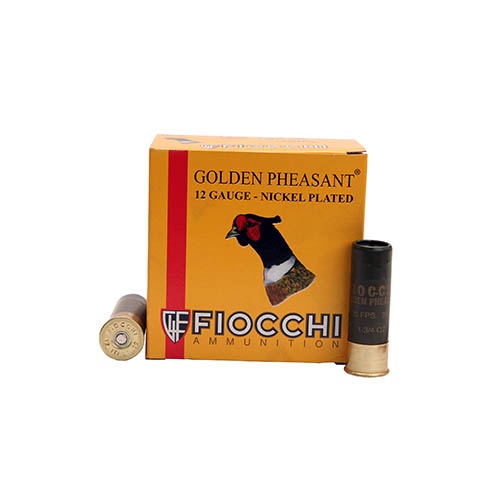 FIOCCHI GLDN PHEASANT 12GA 3" 1200FPS 1-3/4 #6 25RD 10BX/CS - for sale