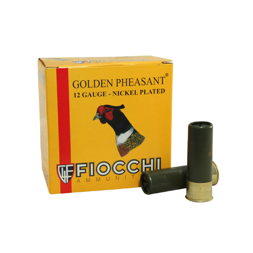 FIOCCHI GLDN PHSNT 12GA 2.75" #4 1250FPS 1-3/8 25RD 10BX/CS - for sale