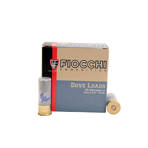 FIOCCHI D&Q 12GA 2.75" #7.5 25/250 - for sale