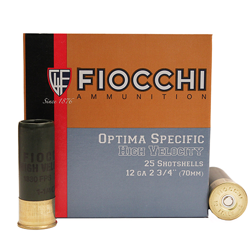 FIOCCHI 12GA 2.75" 1-1/4OZ #9 1330FPS 25RD 10BX/CS - for sale