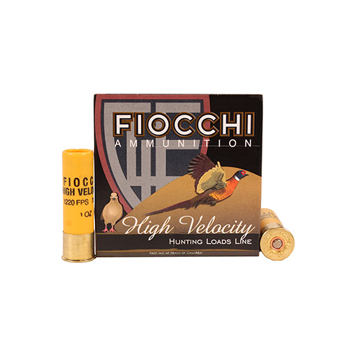FIOCCHI 20GA 2.75" 1OZ #8 1220FPS 25RD 10BX/CS - for sale