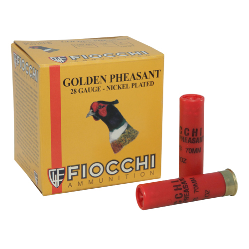 FIOCCHI GLDN PHSANT 28GA 2.75" 1300FPS 7/8OZ #6 25RD 10BX/CS - for sale