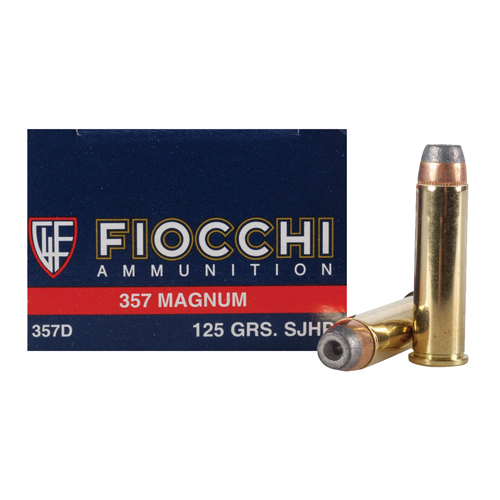 FIOCCHI 357 MAG 125GR JHP 50RD 20BX/CS - for sale