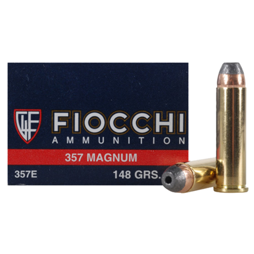 FIOCCHI 357 MAG 148GR JHP 50RD 20BX/CS - for sale