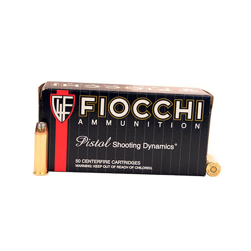 FIOCCHI 38 SPECIAL 158GR JHP 50RD 20BX/CS - for sale