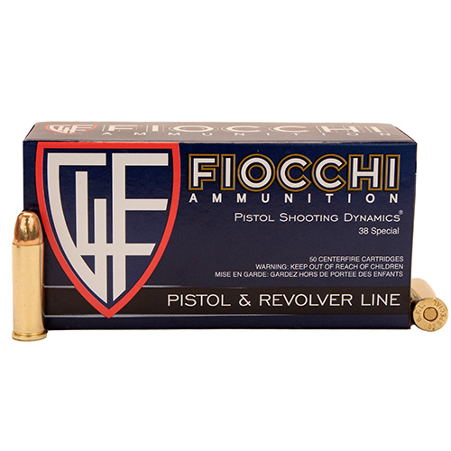 FIOCCHI 38SPL 158GR FMJ 50/1000 - for sale