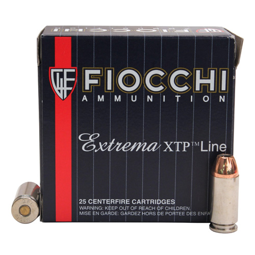 FIOCCHI 40 SW 180GR XTP-HP 25RD 20BX/CS < - for sale