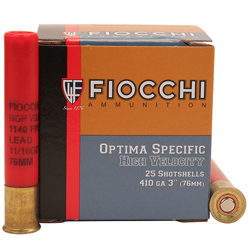 FIOCCHI HIGH VELOCITY 410 3" 11/16OZ #7.5 25RD 10BX/CS - for sale