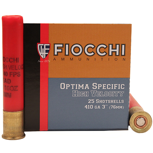 FIOCCHI HV LD 410 BORE 3" #8 25/250 - for sale