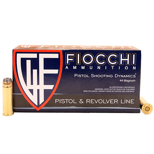 FIOCCHI 44 REM MAG 240GR JHP 50RD 10BX/CS - for sale