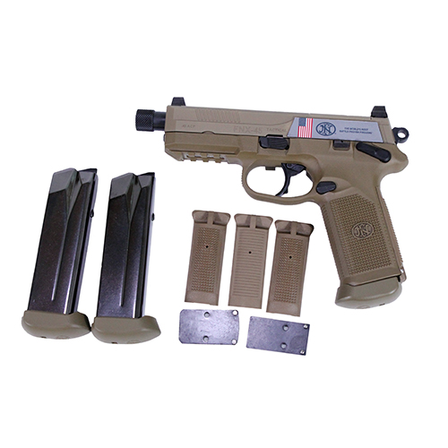 FN FNX-45 TACTICAL DA/SA MS .45ACP 2-15RD FDE NIGHT SIGHTS - for sale