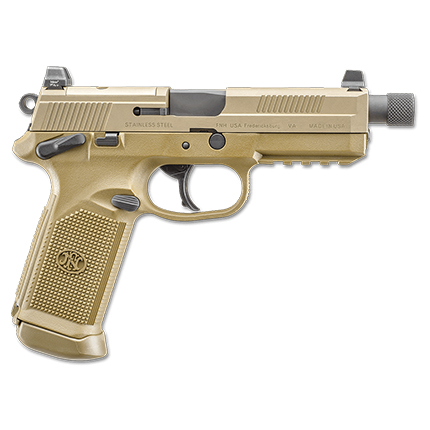 FN FNX-45 TACTICAL DA/SA MS .45ACP 2-15RD FDE NIGHT SIGHTS - for sale