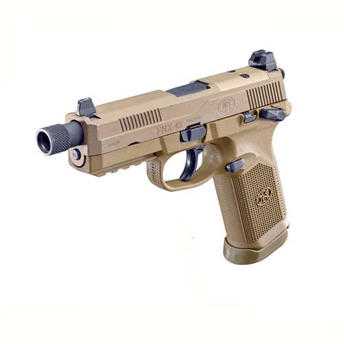 FN FNX-45 TACTICAL DA/SA MS .45ACP FDE 2-10RD NIGHT SIGHTS - for sale