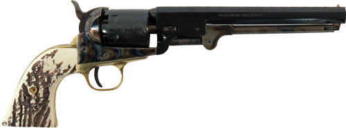 TRADITIONS BP REVOLVER WILD CARD 36 CAL 7.375" CC/STAG! - for sale